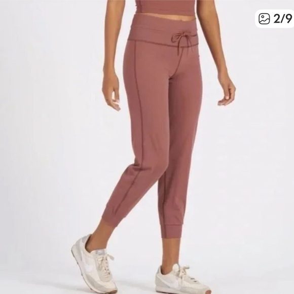 Vuori Daily Jogger Leggings Terra Cotta Stretch Womens XS - Picture 4 of 9